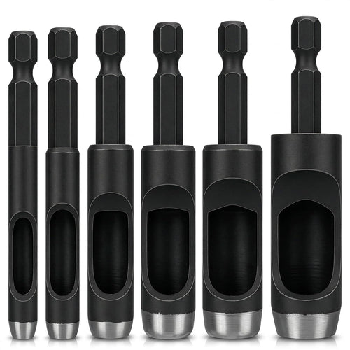 6 Pcs Leather Hole Punch Set
