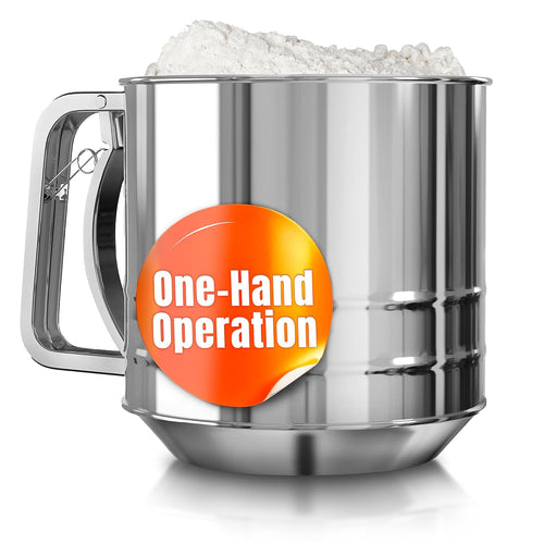 5 Cup Flour Sifter for Baking