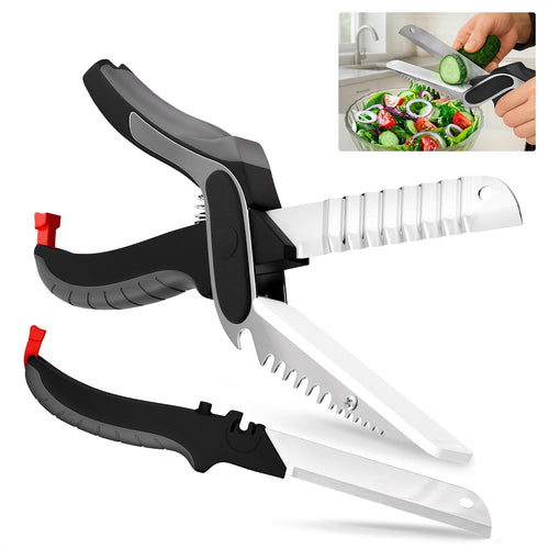 7-in-1 Cutting Board Scissors for Food