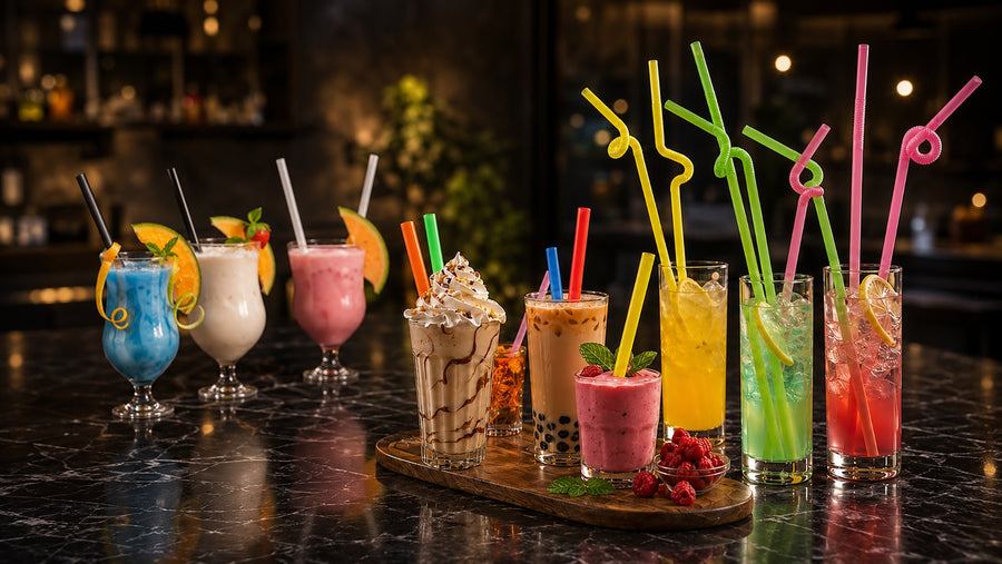 Boba & drinking straws