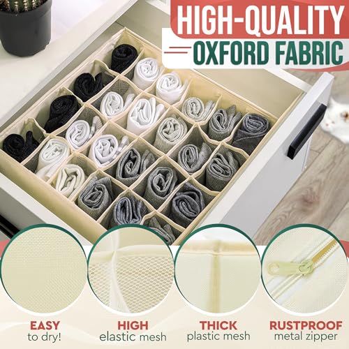 Dresser drawer organizers