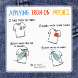 Large Motorcycle Patches for Vests