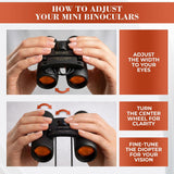Compact Binoculars, 7X Magnification
