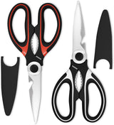 2 Pcs Heavy Duty Kitchen Scissors for Food