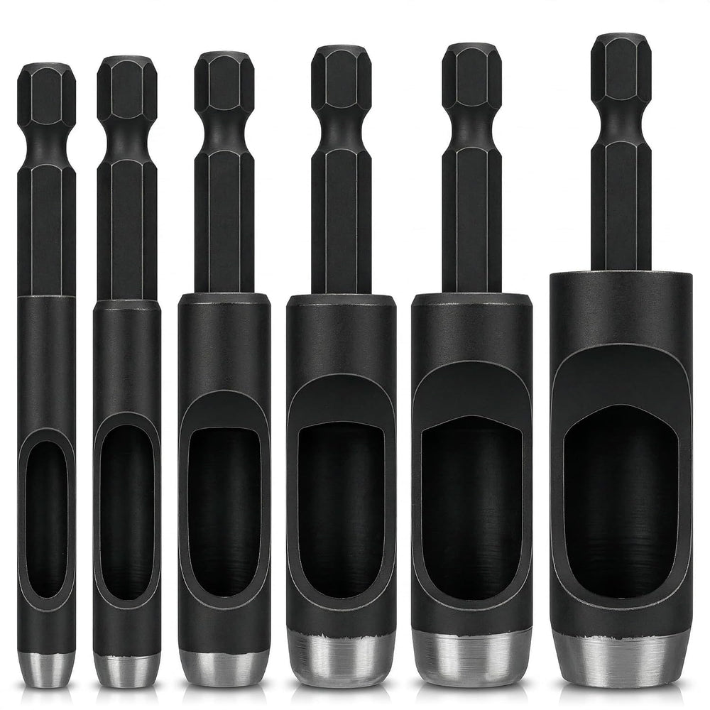 6 Pcs Leather Hole Punch Set