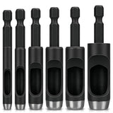 6 Pcs Leather Hole Punch Set