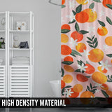 LIBERHAUS Peach Shower Curtain 70.8 x 70.8 in
