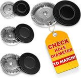 LIBERHAUS 4 Pcs Gas Stove Burner Replacement
