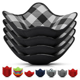 LIBERHAUS Microwave Bowl Holder 4-Pack - Black Pattern