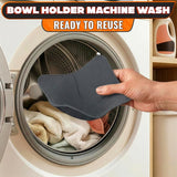 LIBERHAUS Microwave Bowl Holder 4-Pack - Gray