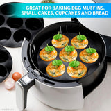 LIBERHAUS Air Fryer Muffin Pan