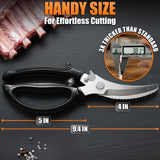 Poultry Shears Heavy Duty, Stainless Steel