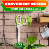 Herb Scissors with 5 Blades and Cover