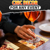 20 Pcs Funny Cocktail Napkins - Orange