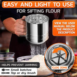 5 Cup Flour Sifter for Baking