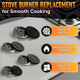 LIBERHAUS 4 Pcs Gas Stove Burner Replacement