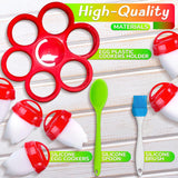 6 Pcs Egg Cooker for Hard Boiled Eggs