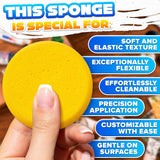 12 Pcs Pottery Sponges for Clay