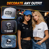 6 Pcs Alien Patch, Embroidered Cotton-Polyester