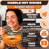 LIBERHAUS Microwave Bowl Holder 5-Pack