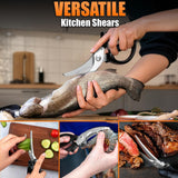 Poultry Shears Heavy Duty, Stainless Steel
