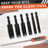 6 Pcs Leather Hole Punch Set