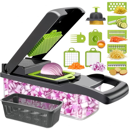 14-in-1 Vegetable Chopper with Container