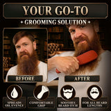 Mens Beard Brush with Handle