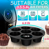 LIBERHAUS Air Fryer Muffin Pan
