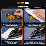Cat Iron On Patches for Clothes Set of 8