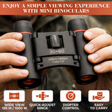 Compact Binoculars, 7X Magnification