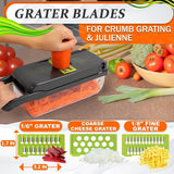 14-in-1 Vegetable Chopper with Container