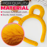 LIBERHAUS Universal Size Yellow Bear Ears Headband