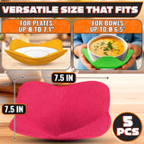 LIBERHAUS Microwave Bowl Holder 5-Pack
