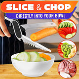 6 in 1 Cutting Board Scissors for Food - Spring-Assist