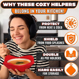 Microwave Bowl Holder 4-Pack