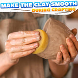 12 Pcs Pottery Sponges for Clay