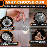 Stainless Steel Flour Duster