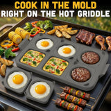 Silicone Egg Rings for Griddle & BBQ