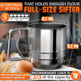 5 Cup Flour Sifter for Baking