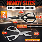 Stainless Steel Poultry Shears Set of 2