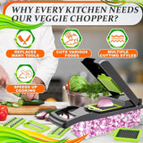 14-in-1 Vegetable Chopper with Container