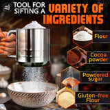 5 Cup Flour Sifter for Baking