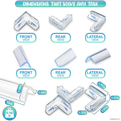 Baby proof corners and edges