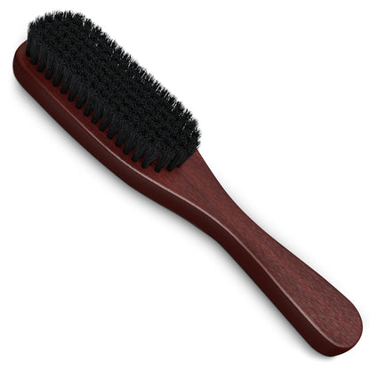 Boar bristle beard brush for men