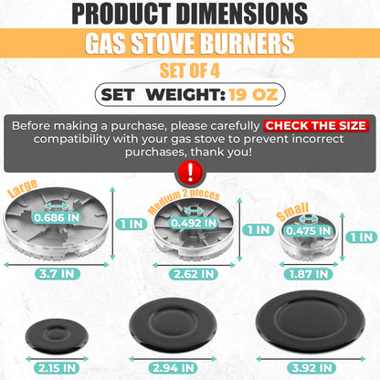 Gas cooking burner