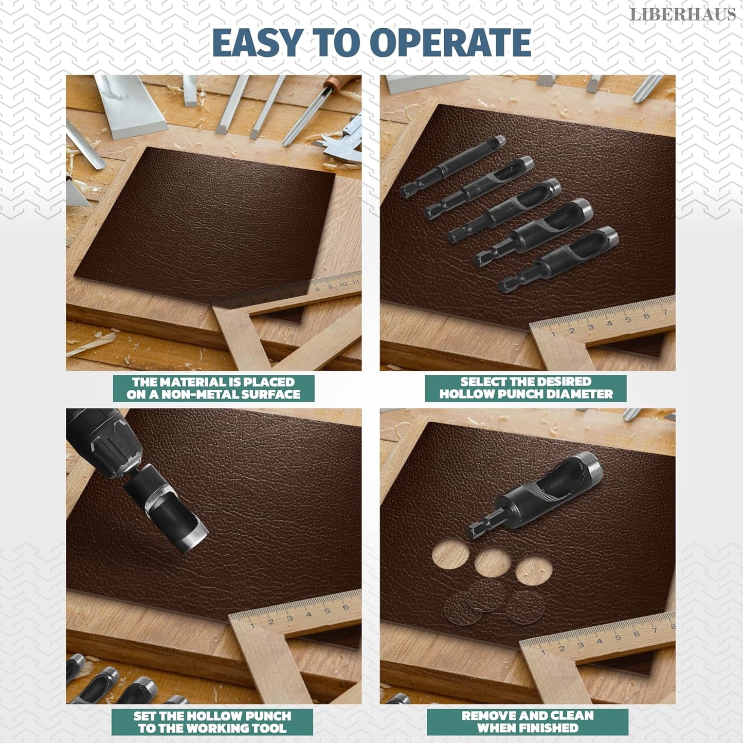 Hex head drill bit set