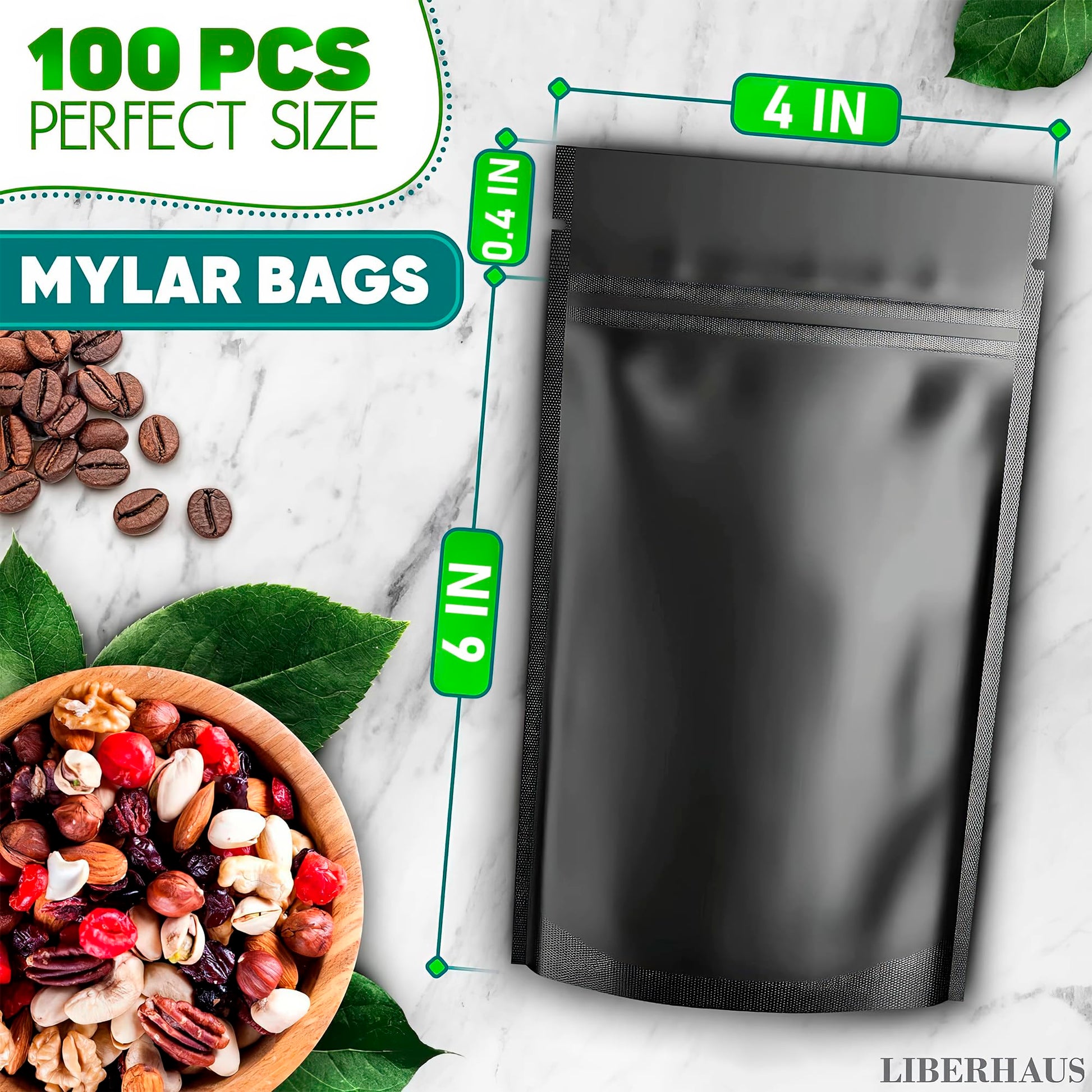 Resealable plastic bags