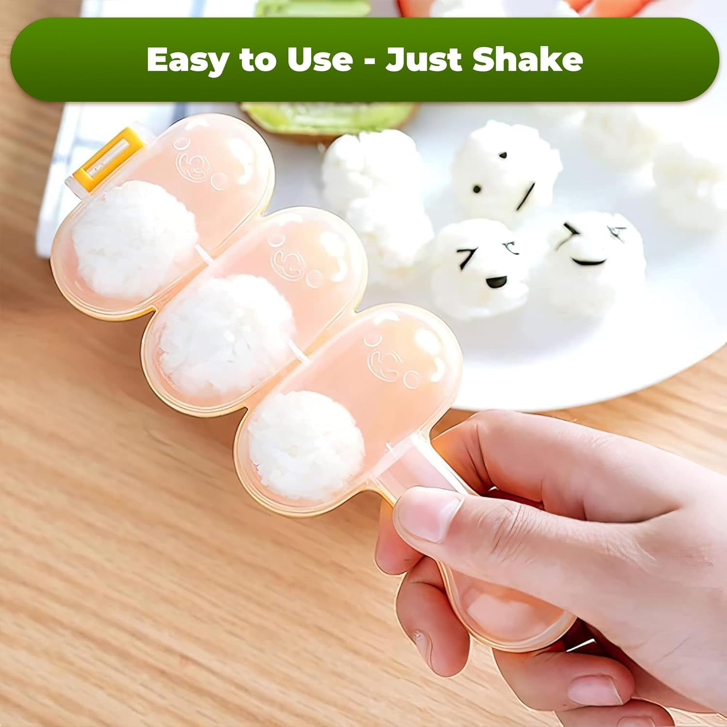 Rice ball maker shaker