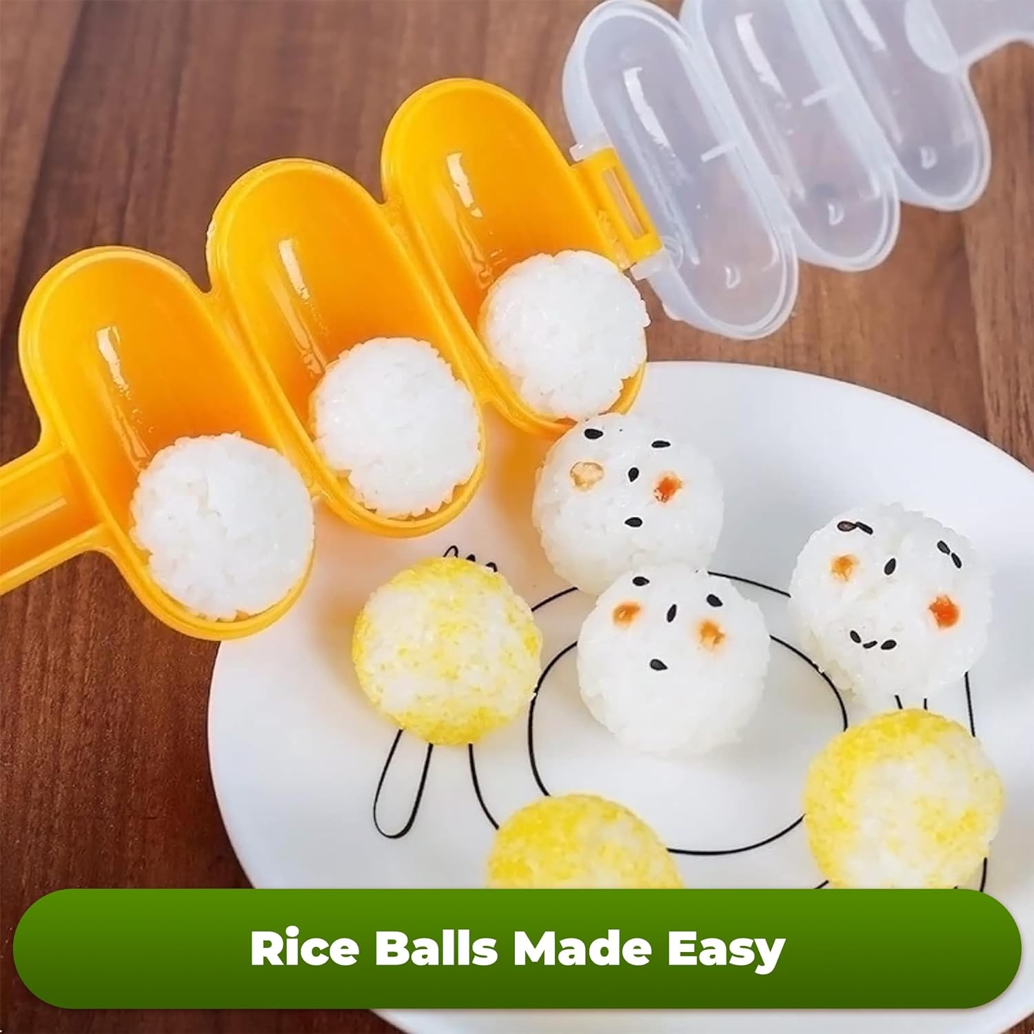 Rice ball shaker diy kit